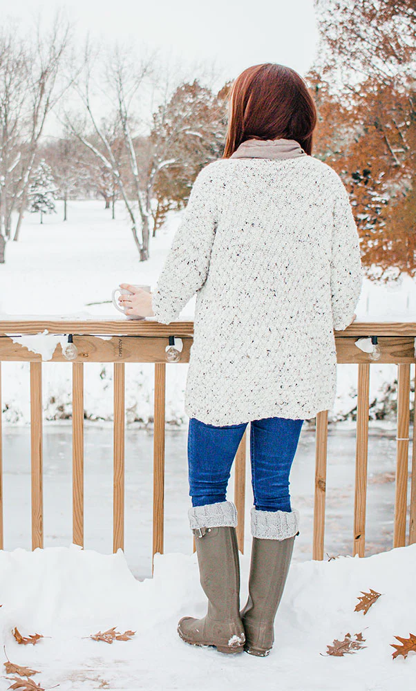 Texture & Lace Sweater - Image 4