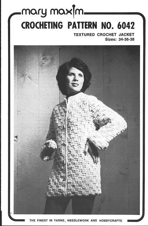 Textured Crochet Jacket Pattern - Image 2