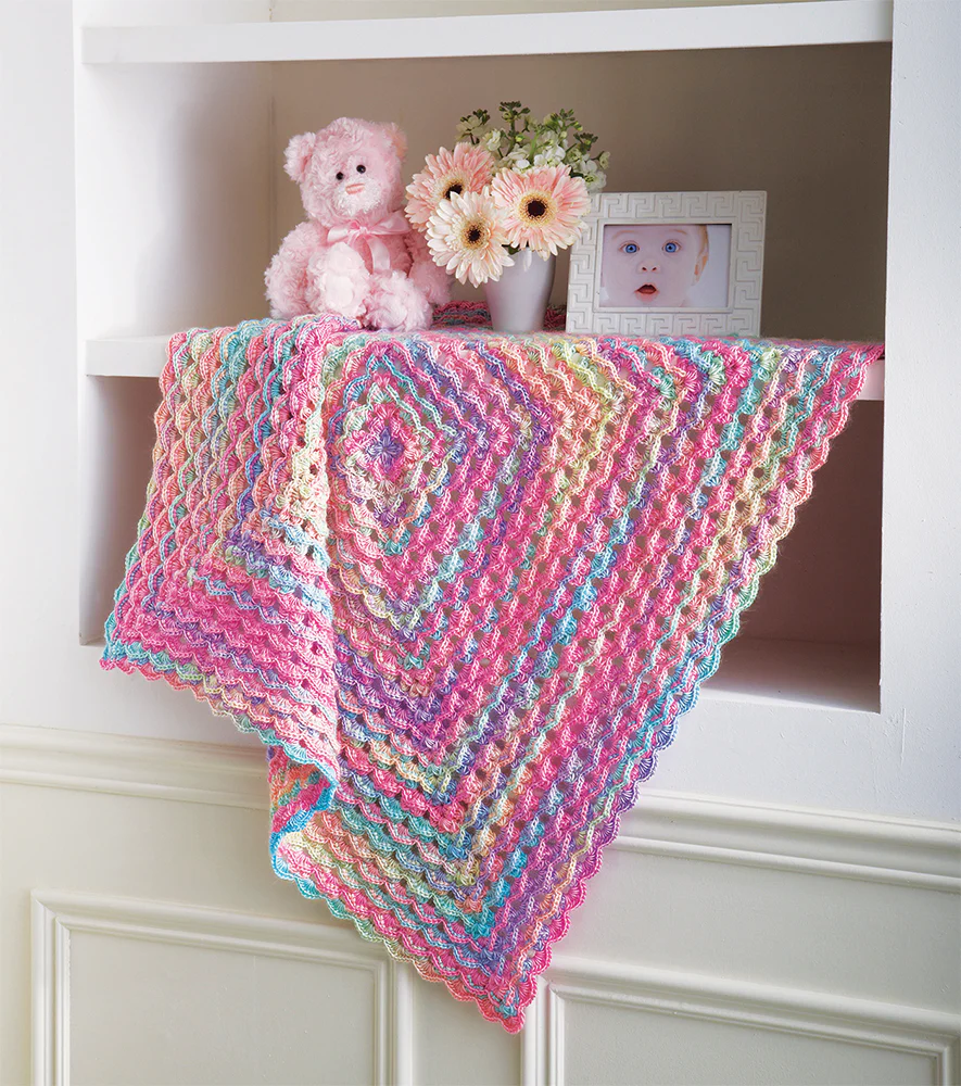 Textured Granny Blanket - Image 3