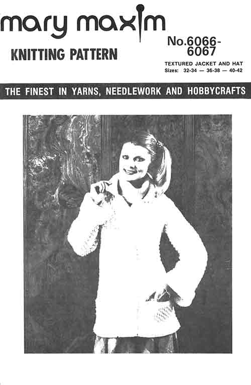 Textured Jacket & Hat Pattern - Image 2