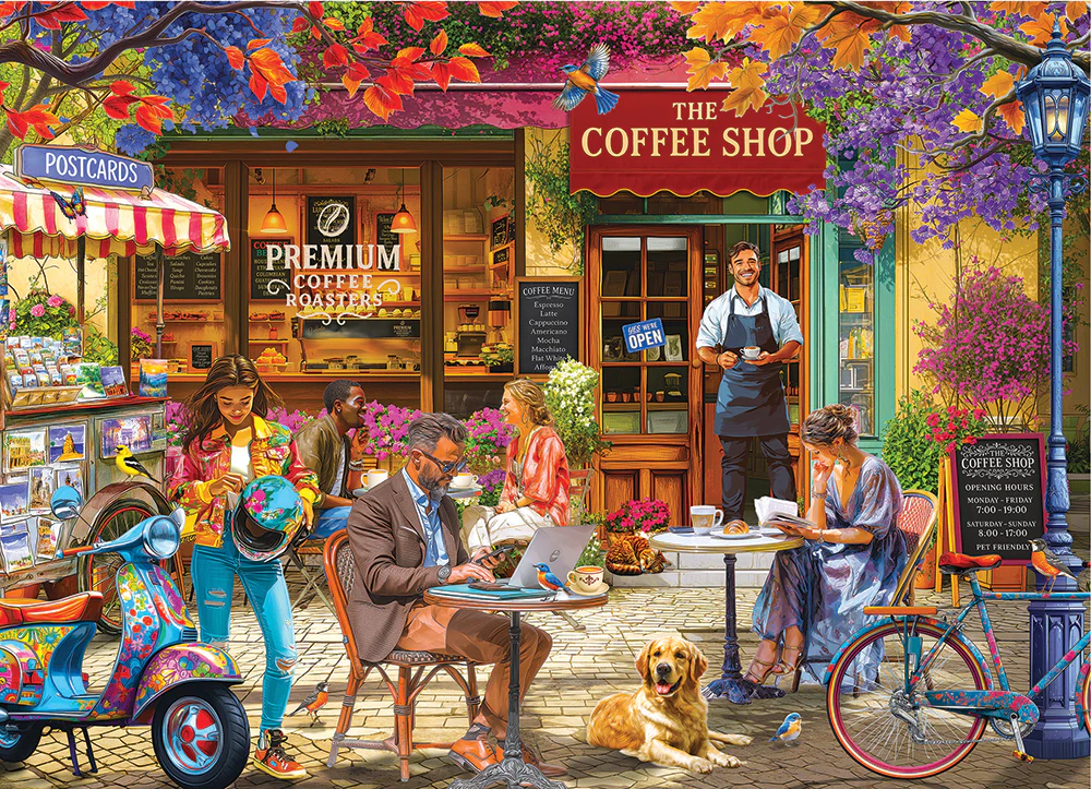 The Coffee Shop Jigsaw Puzzle