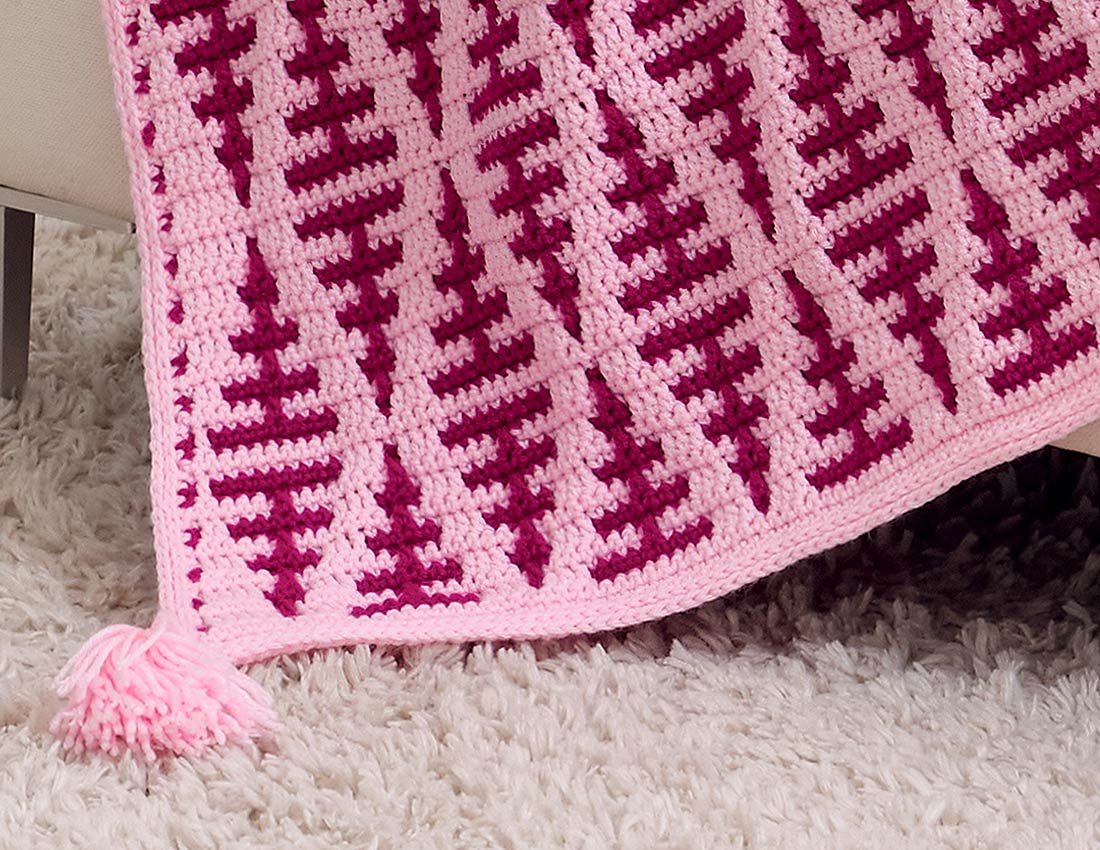 Think Pink Blanket Pattern - Image 2