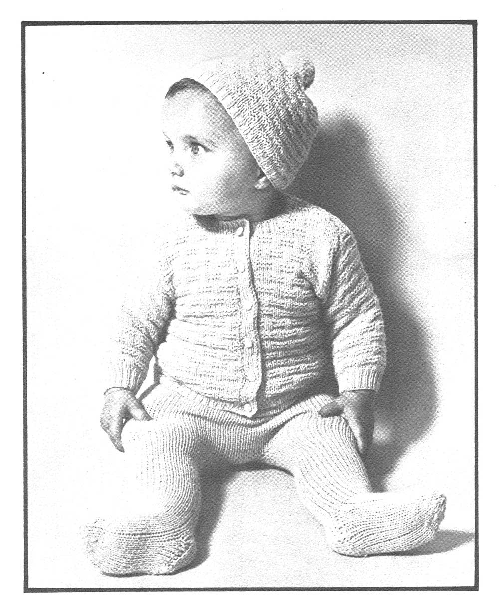 Three Piece Outfit  for Baby Pattern - Image 2