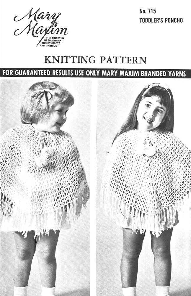 Toddler's Poncho Pattern - Image 2