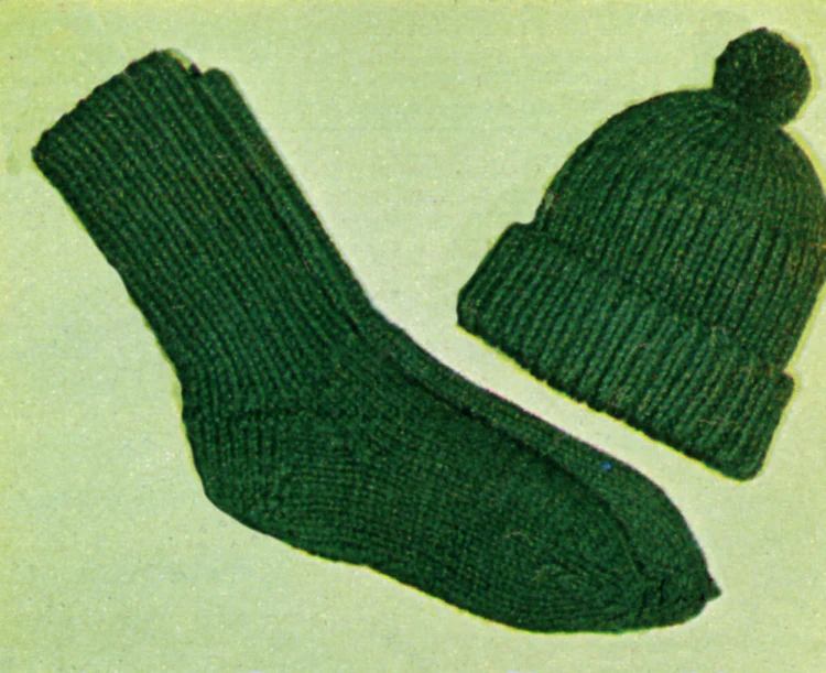 Hunting Socks and Cap Pattern - Image 2