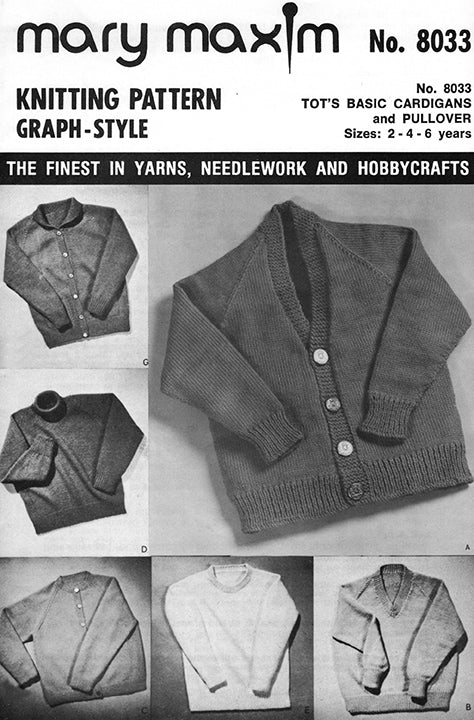 Toddler's Basic Cardigans and Pullovers Pattern - Image 4