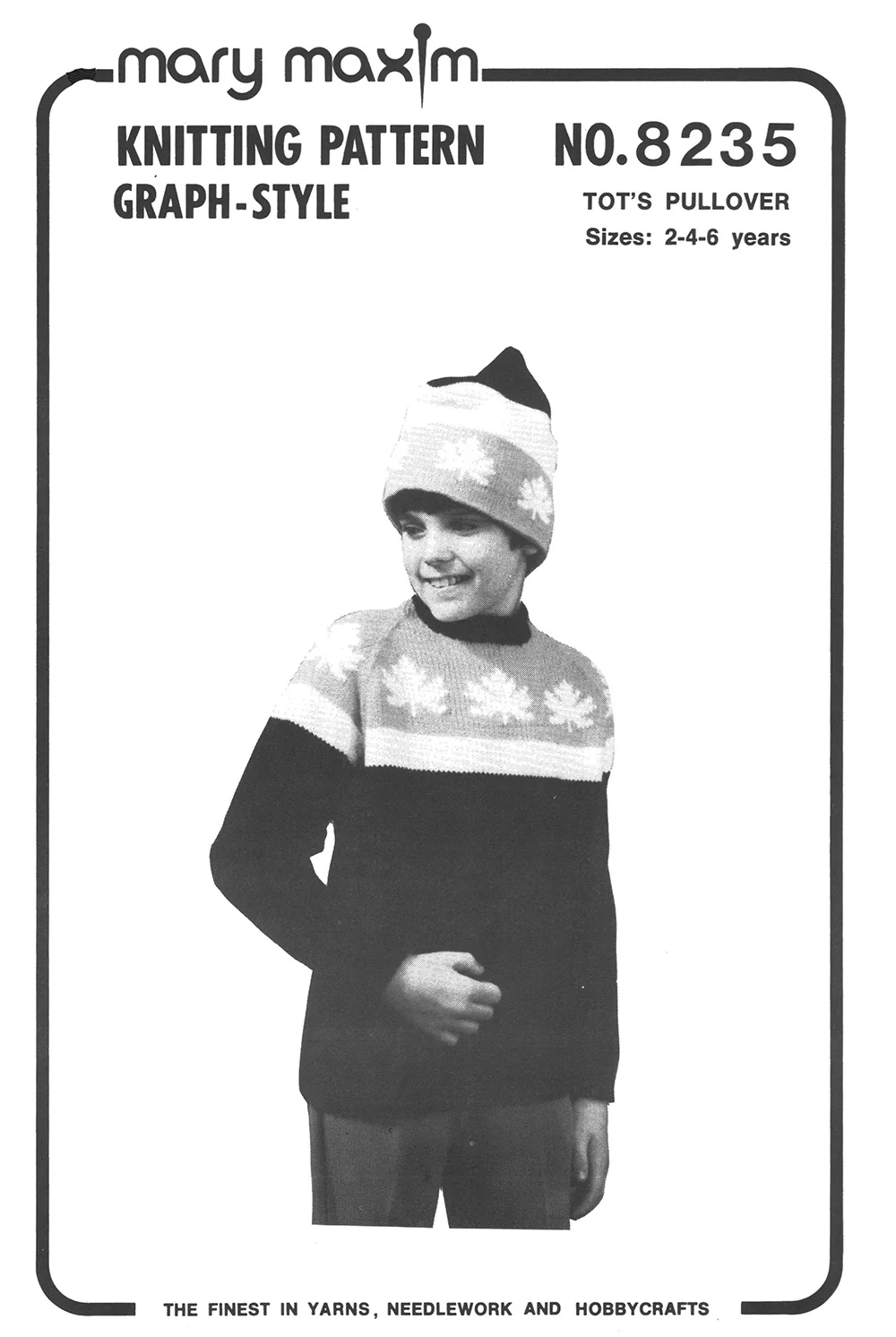 Tot's Maple Leaf Pull Over Pattern - Image 2