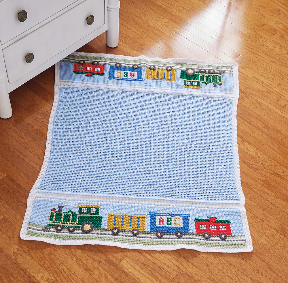 Train Baby Blanket - Image 2