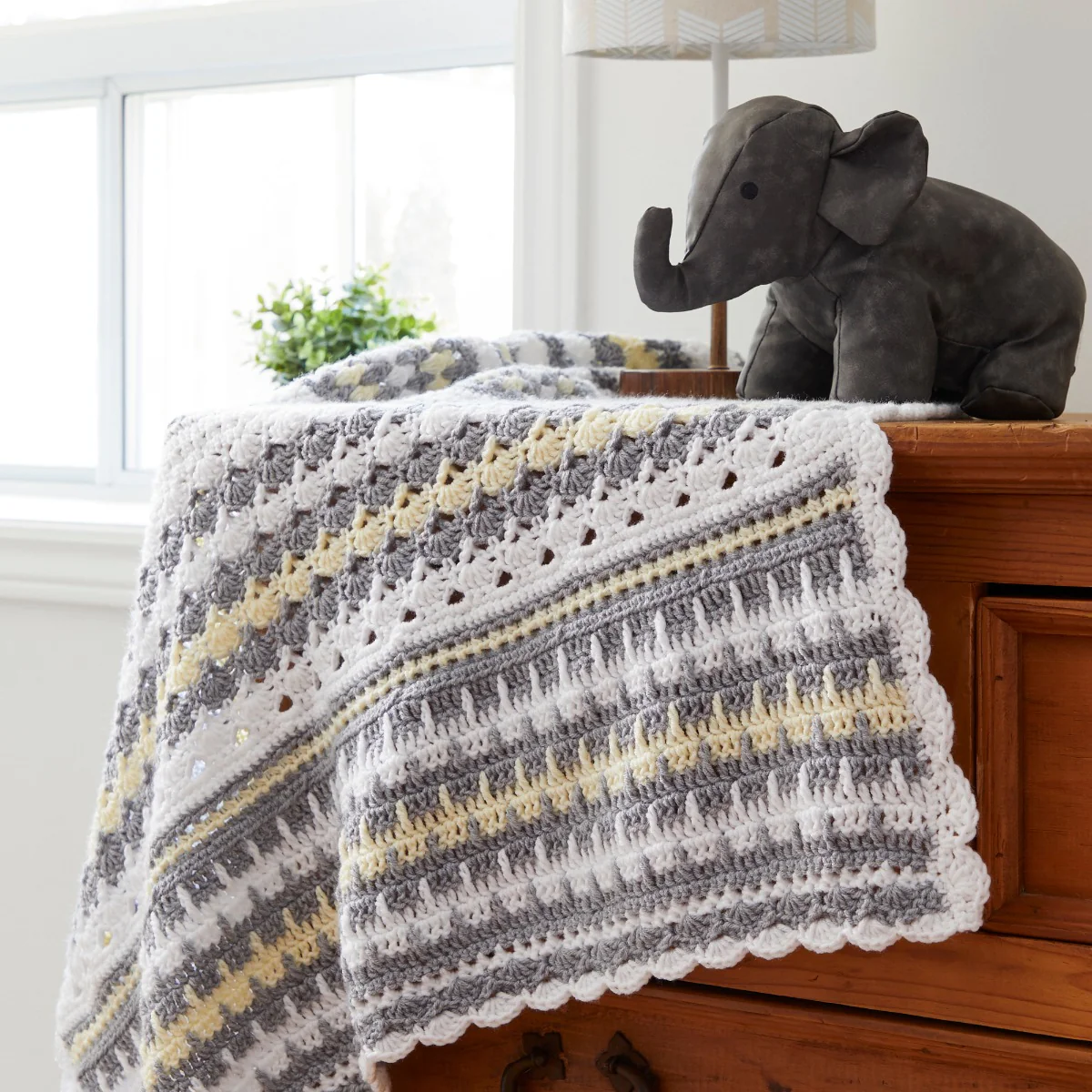 Tri-Color Sampler Baby Blanket - Image 2
