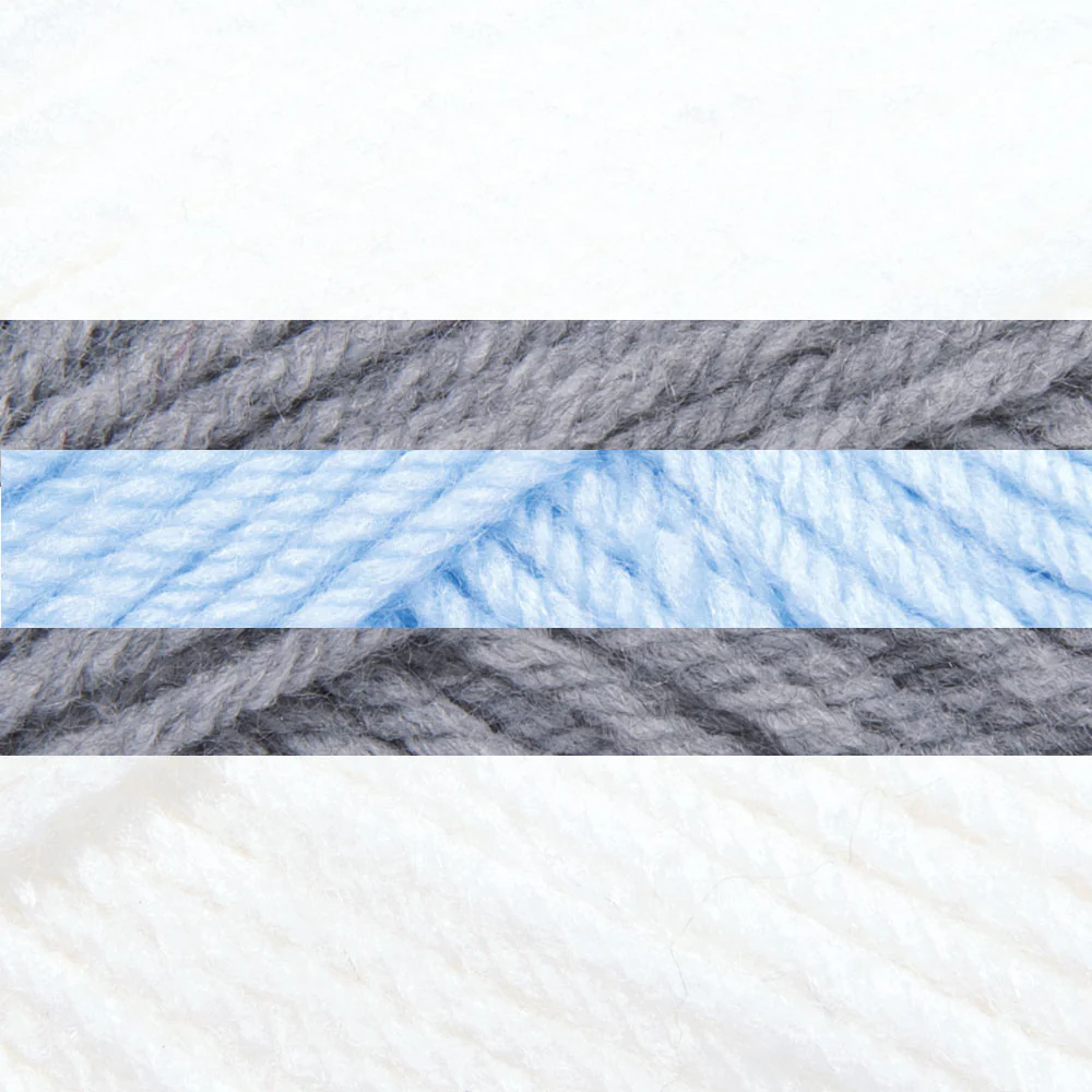 Tri-Color Sampler Baby Blanket - Image 7