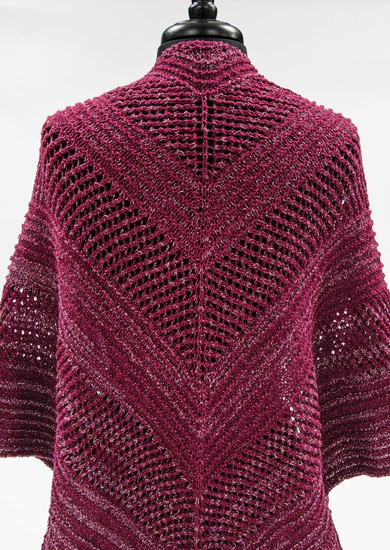Triangular Knit Wrap Pattern - Image 2