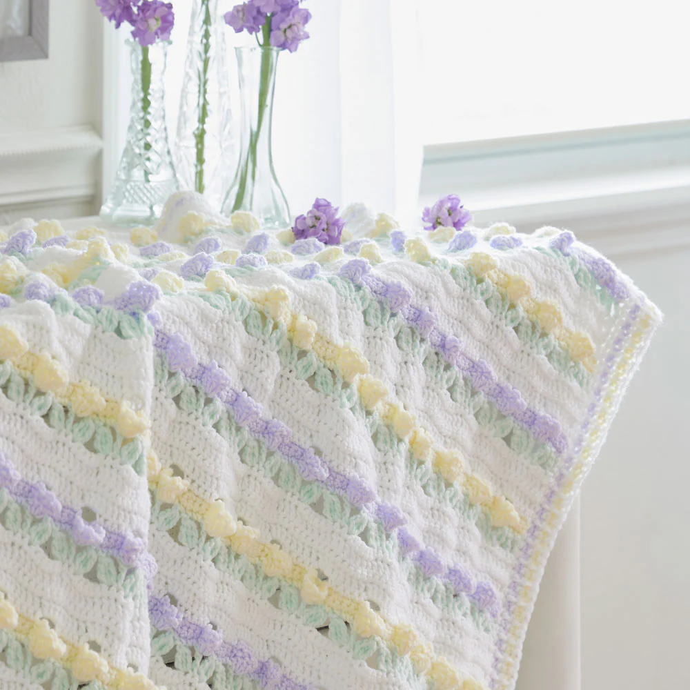 Tulip Garden Baby Blanket - Image 2