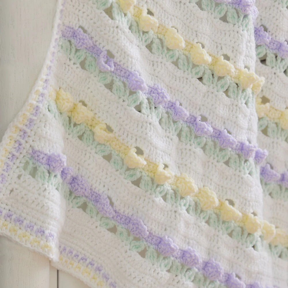 Tulip Garden Baby Blanket - Image 3