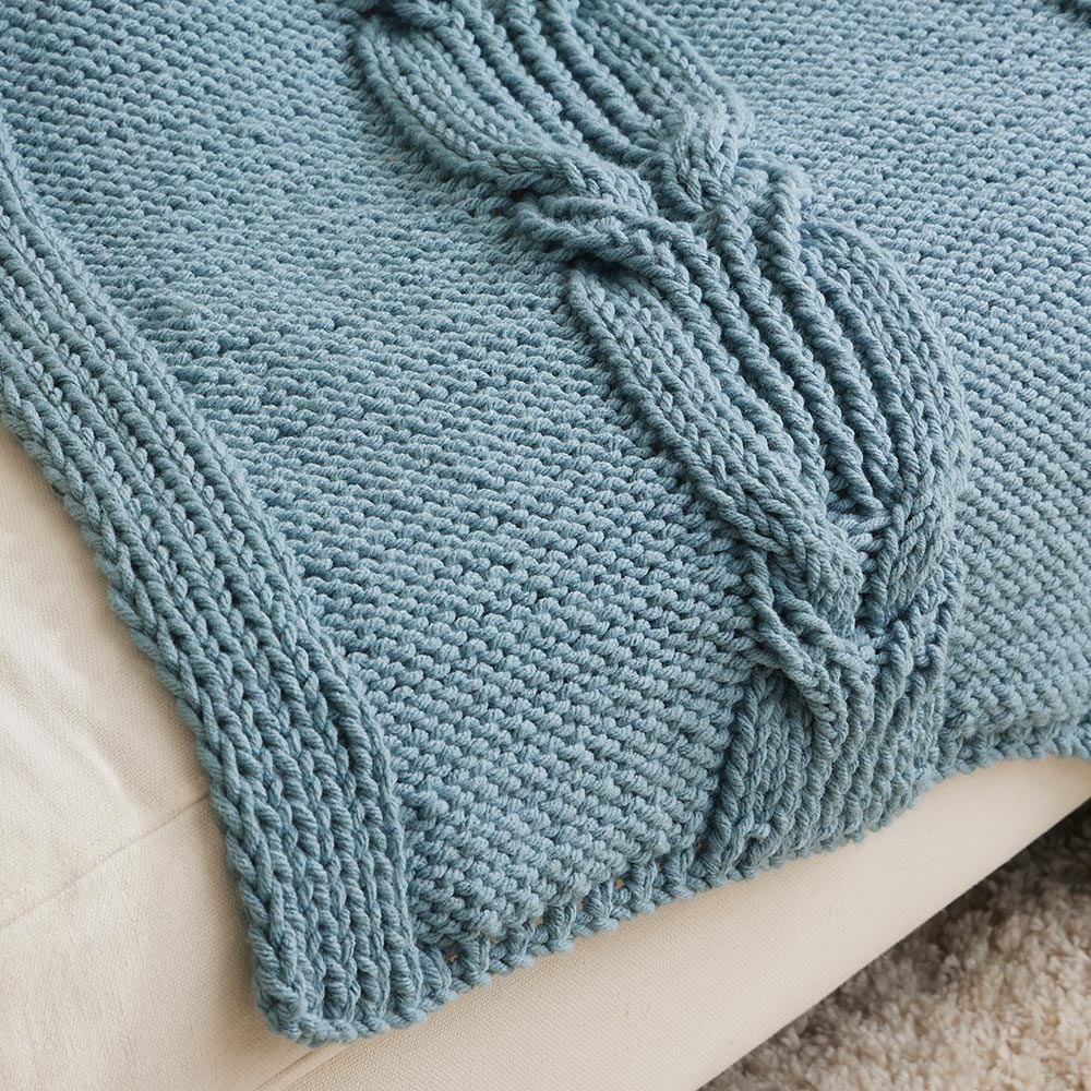 Twin Cables Blanket Pattern - Image 3