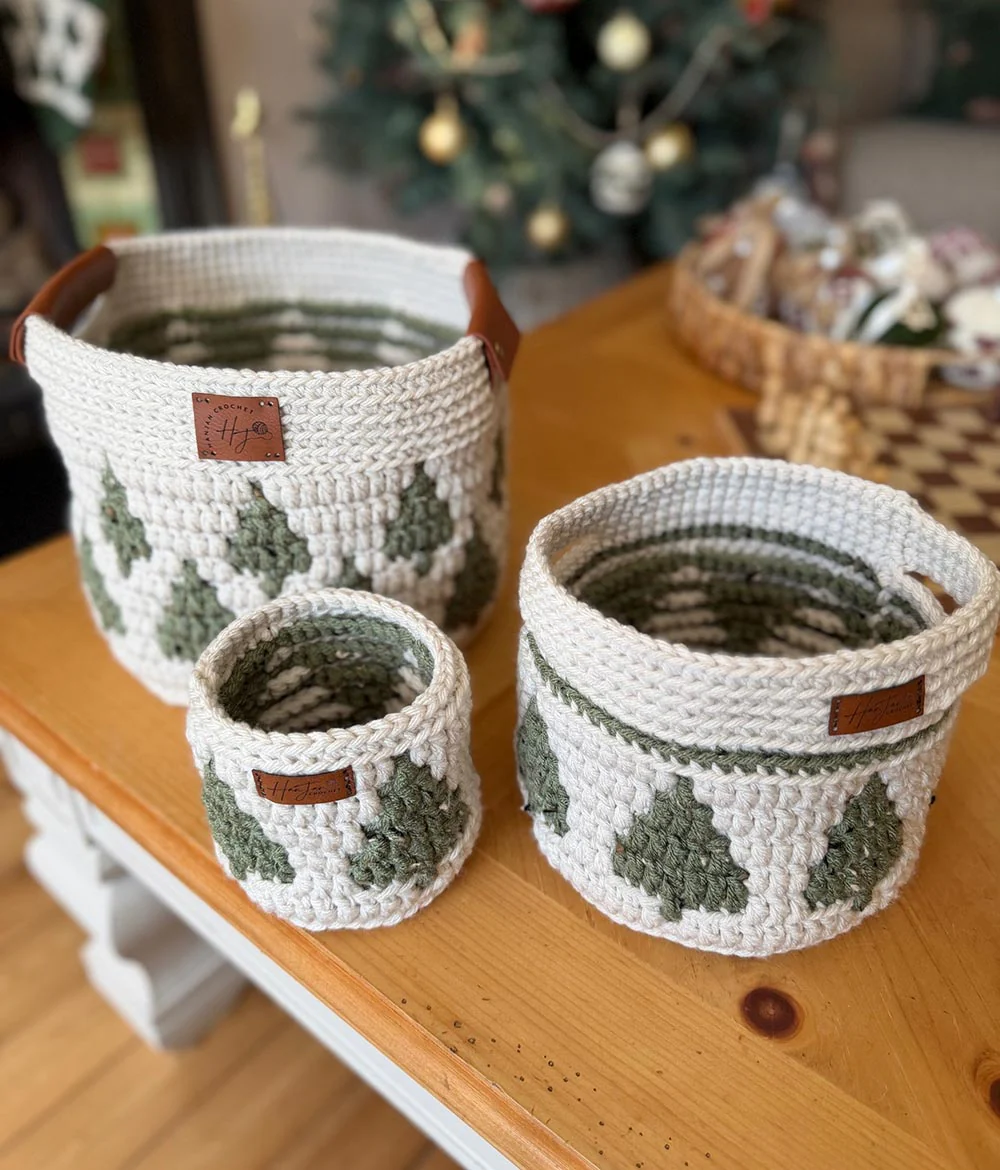Twinkling Trees Baskets - Image 3