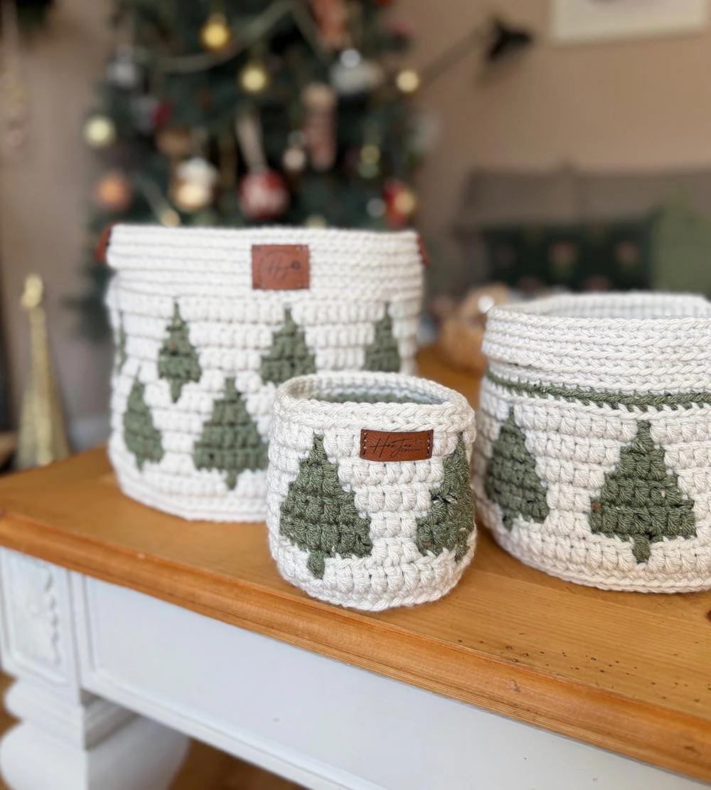 Twinkling Trees Baskets - Image 5