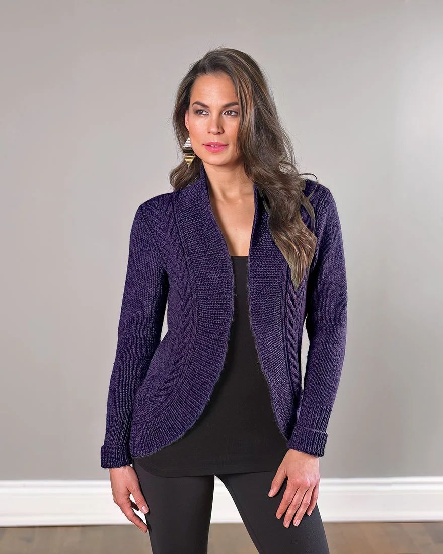 V-Cable Cardigan Pattern - Image 2