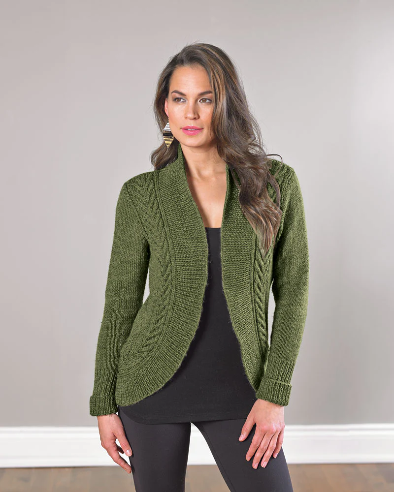V-Cable Cardigan Pattern - Image 3