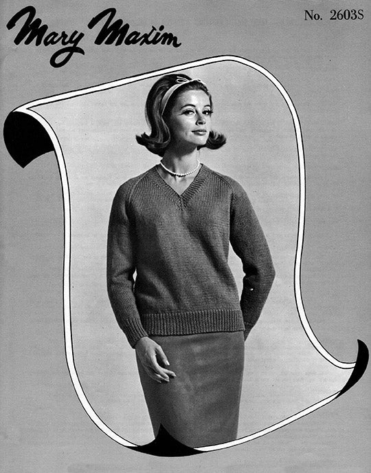 V-Neck Pullover Pattern - Image 3