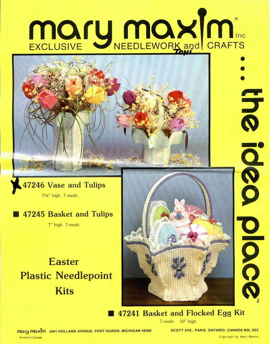 Vase and Tulips Pattern - Image 2