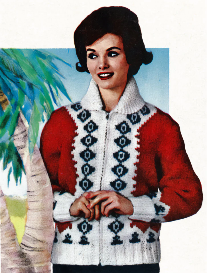 Men's or Ladies' Vermont Cardigan Pattern