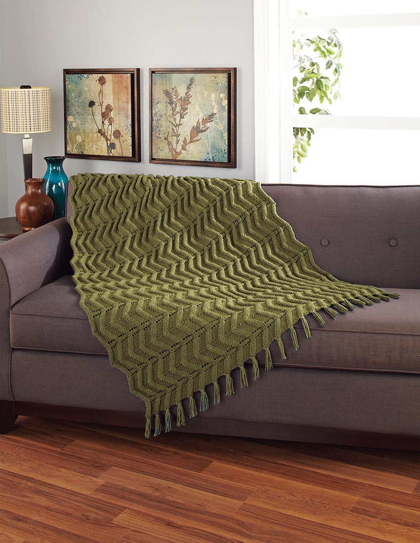 Vertical Chevrons Blanket Pattern - Image 2