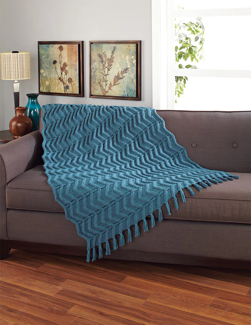 Vertical Zigzag Throw Pattern - Image 2