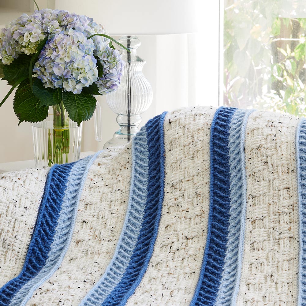 Vivid Stripes Afghan - Image 2