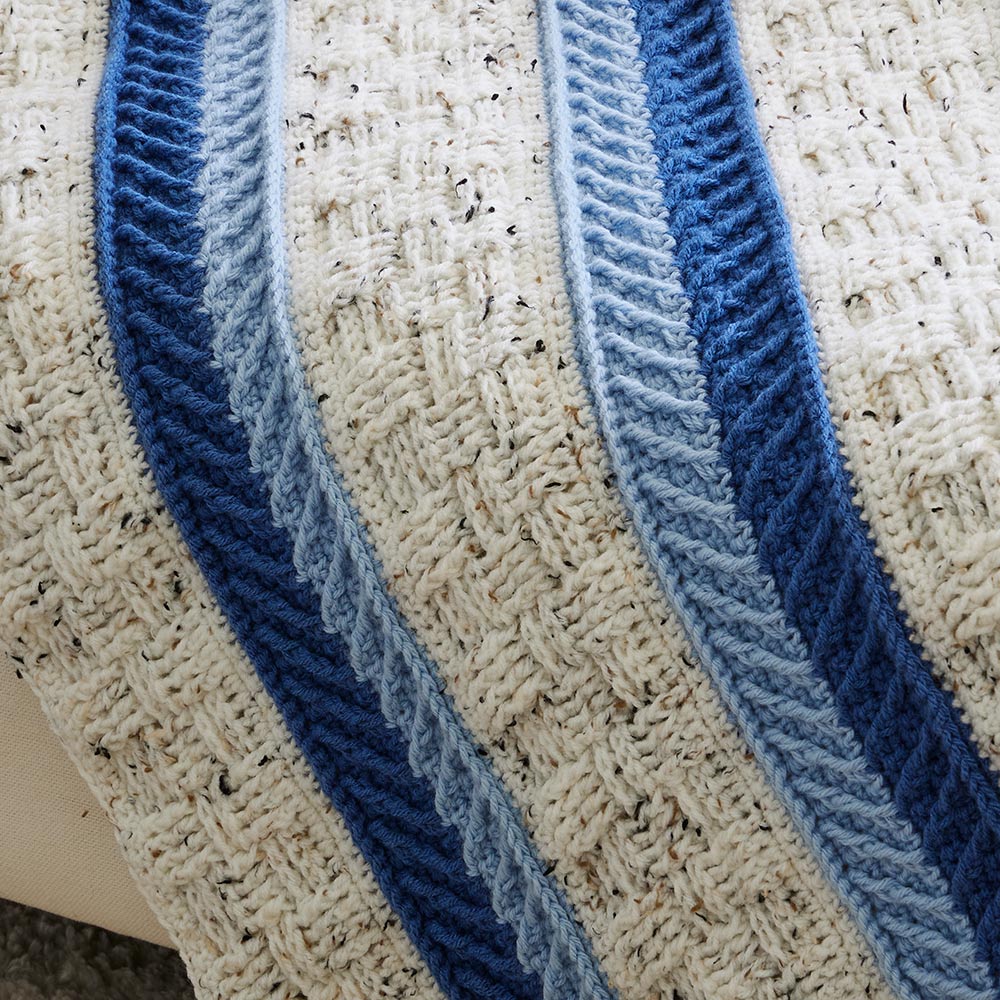 Vivid Stripes Afghan - Image 4