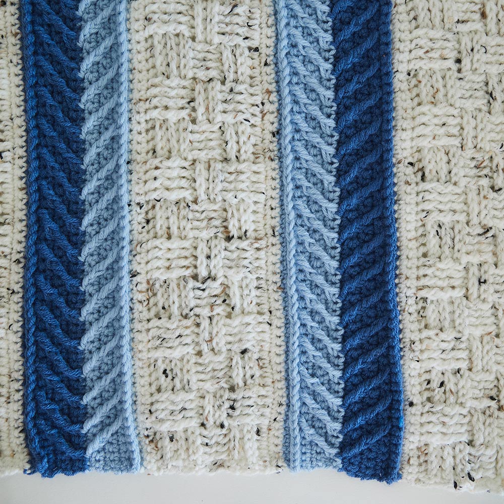 Vivid Stripes Afghan - Image 5