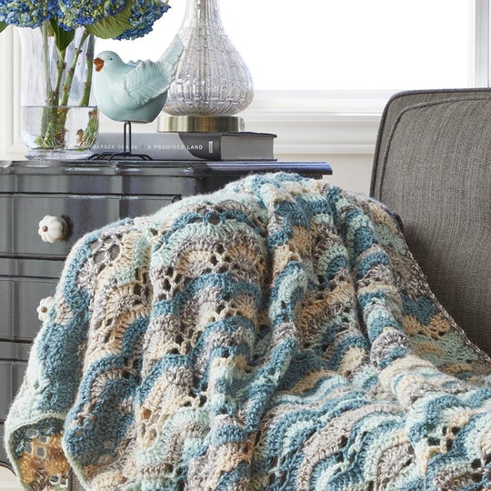 Waterfall Ripple Afghan - Image 2