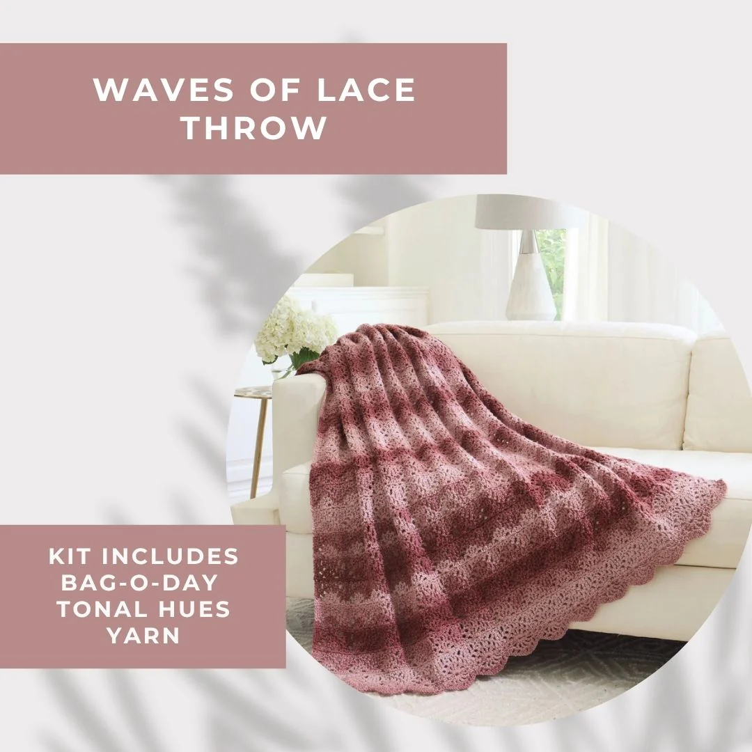 Waves of Lace Afghan - Image 19