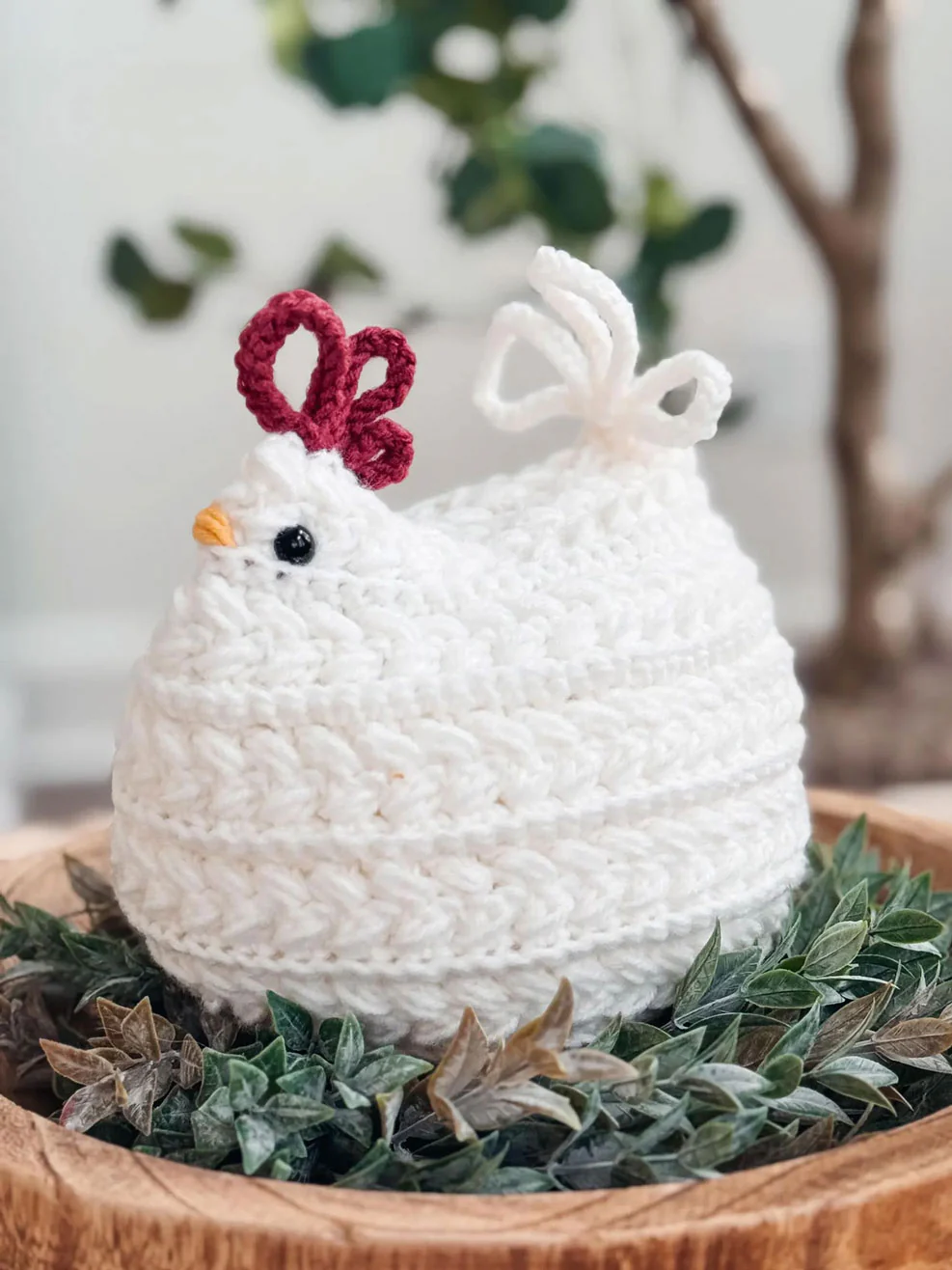 Wheat Stitch Crochet Chickens - Image 4