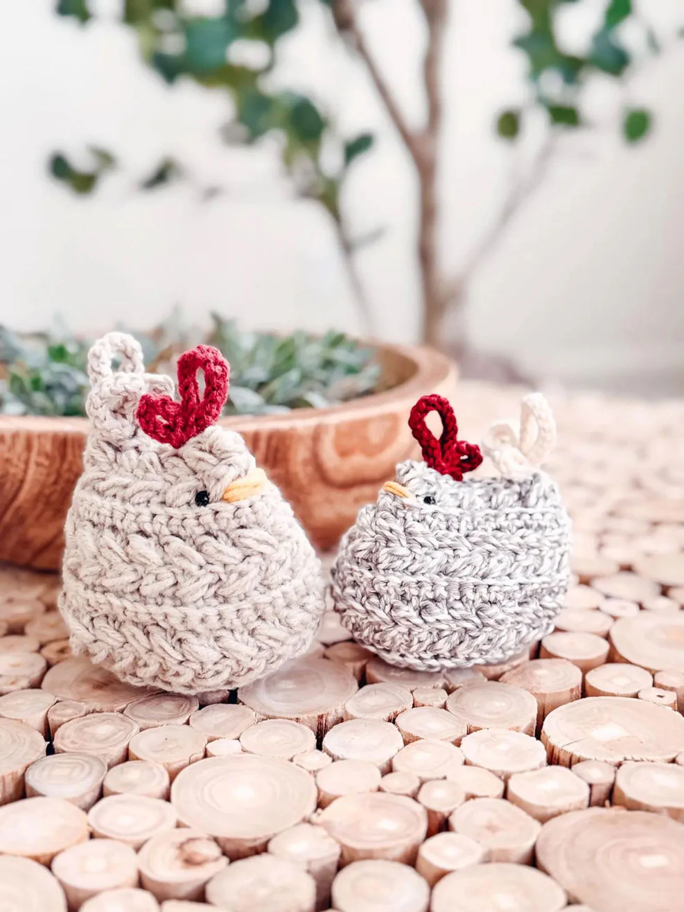 Wheat Stitch Crochet Chickens - Image 8
