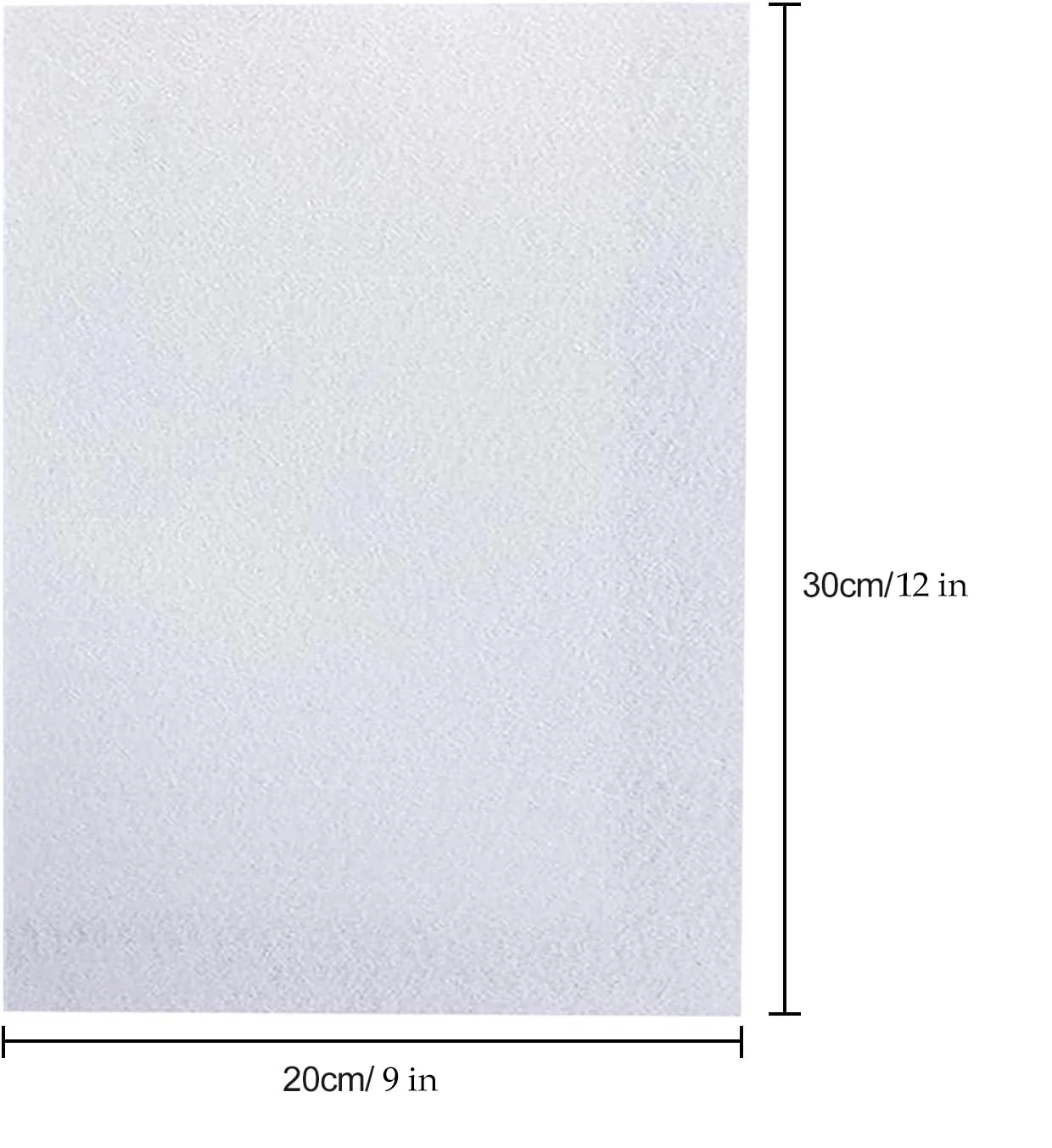 White Felt Craft Sheets_9 x 12" - Image 3