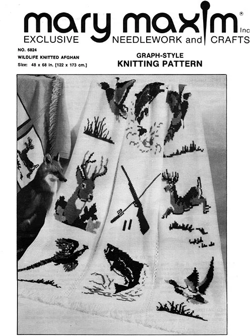 Wildlife Afghan Knit Pattern - Image 2