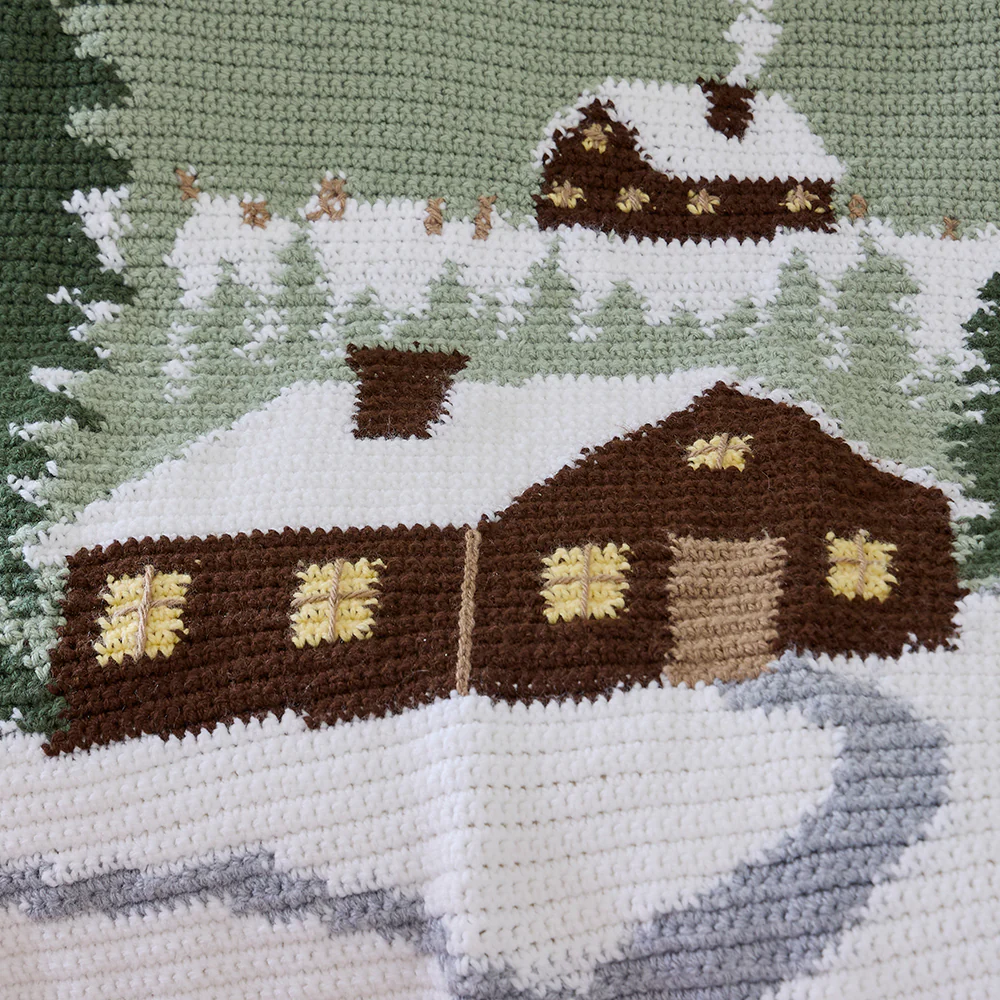 Winter Cabin Blanket - Image 3