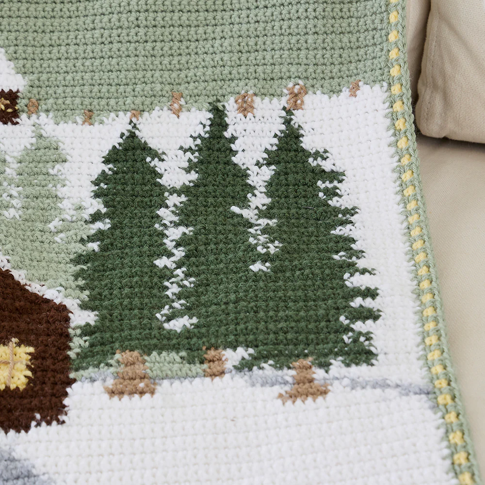 Winter Cabin Blanket - Image 4