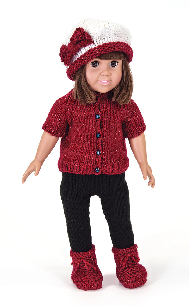 Winter Doll Ensemble Pattern - Image 2