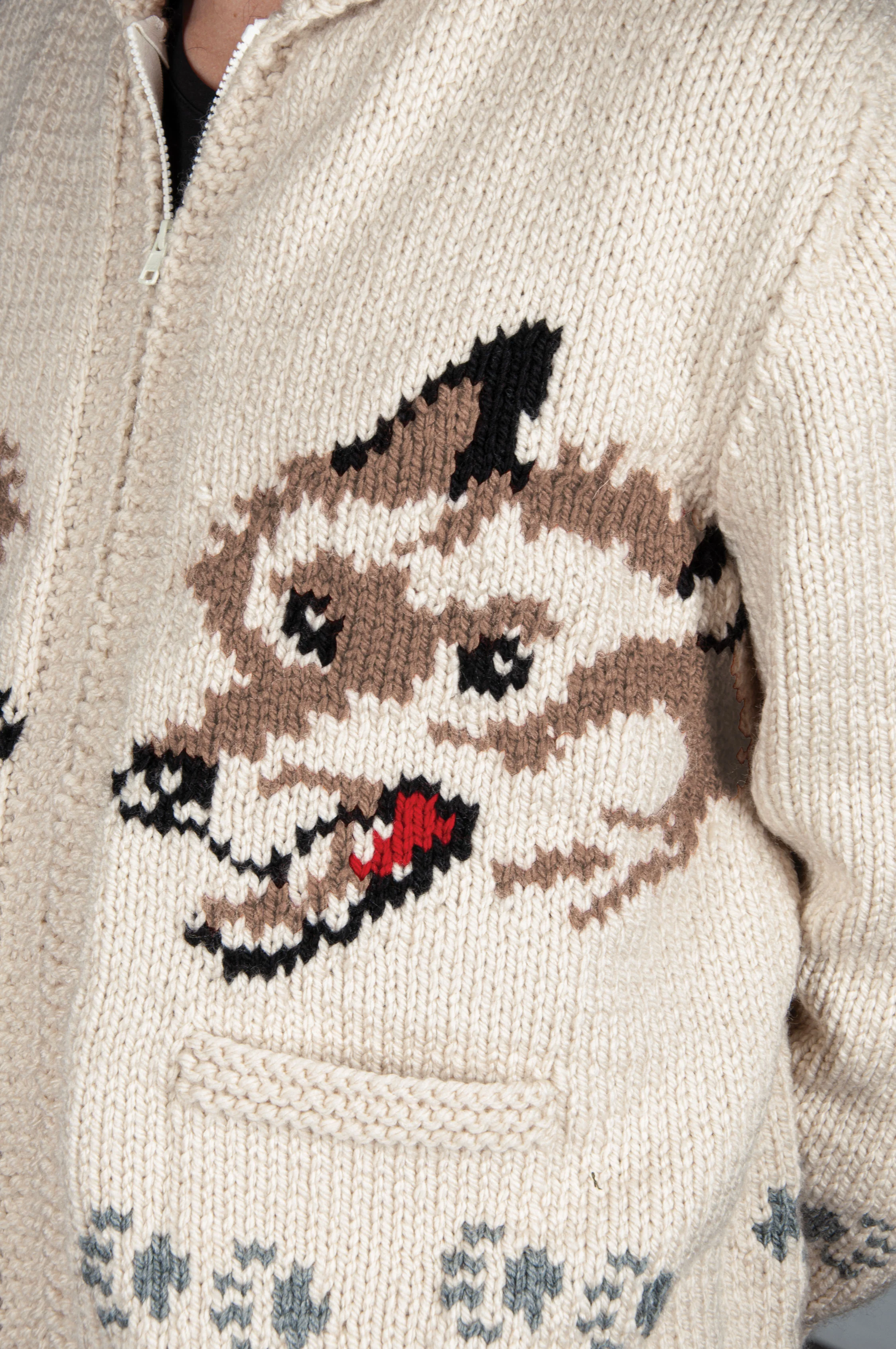 Wolf Cardigan Knit Kit (Project Hail Mary Version) - Image 10