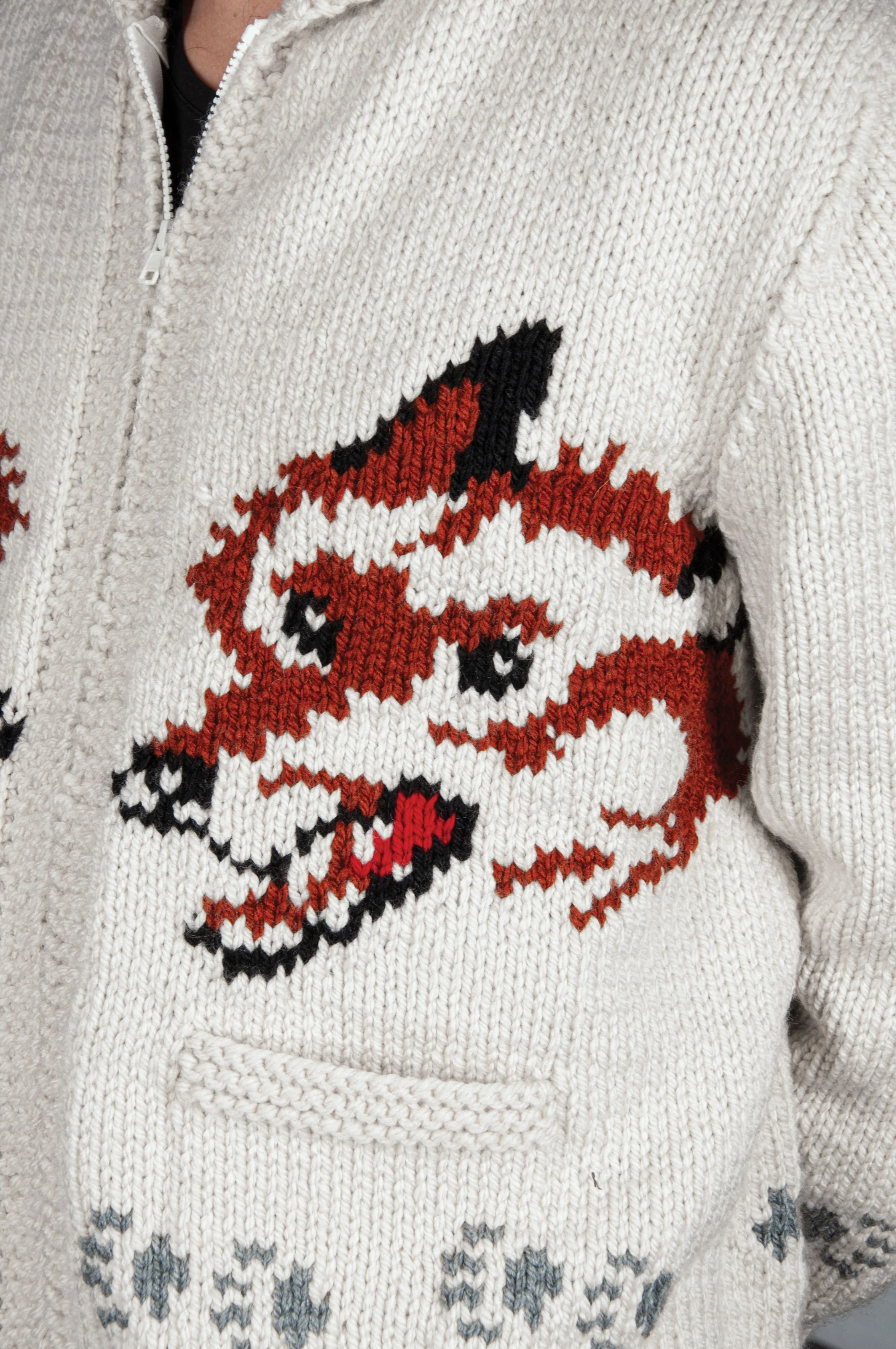 Wolf Cardigan Knit Kit (Project Hail Mary Version) - Image 12