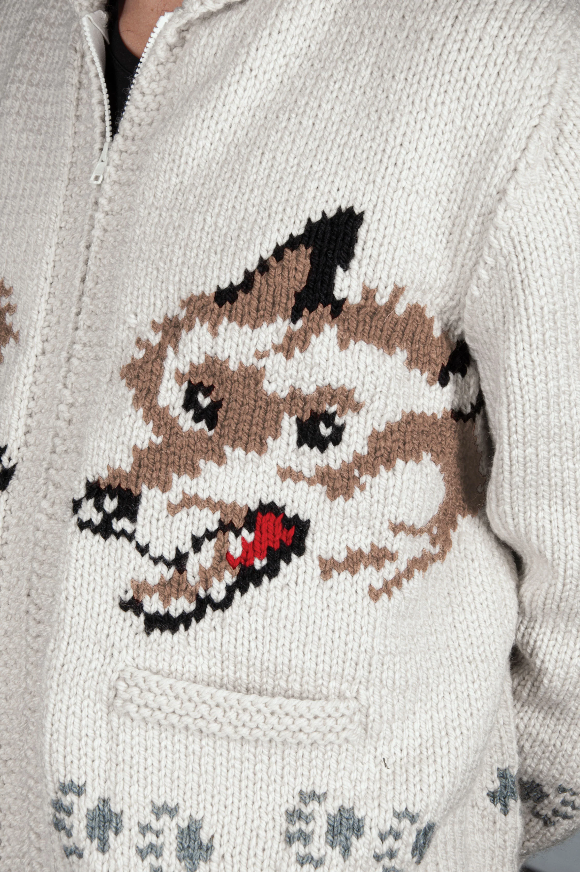 Wolf Cardigan Knit Kit (Project Hail Mary Version) - Image 13