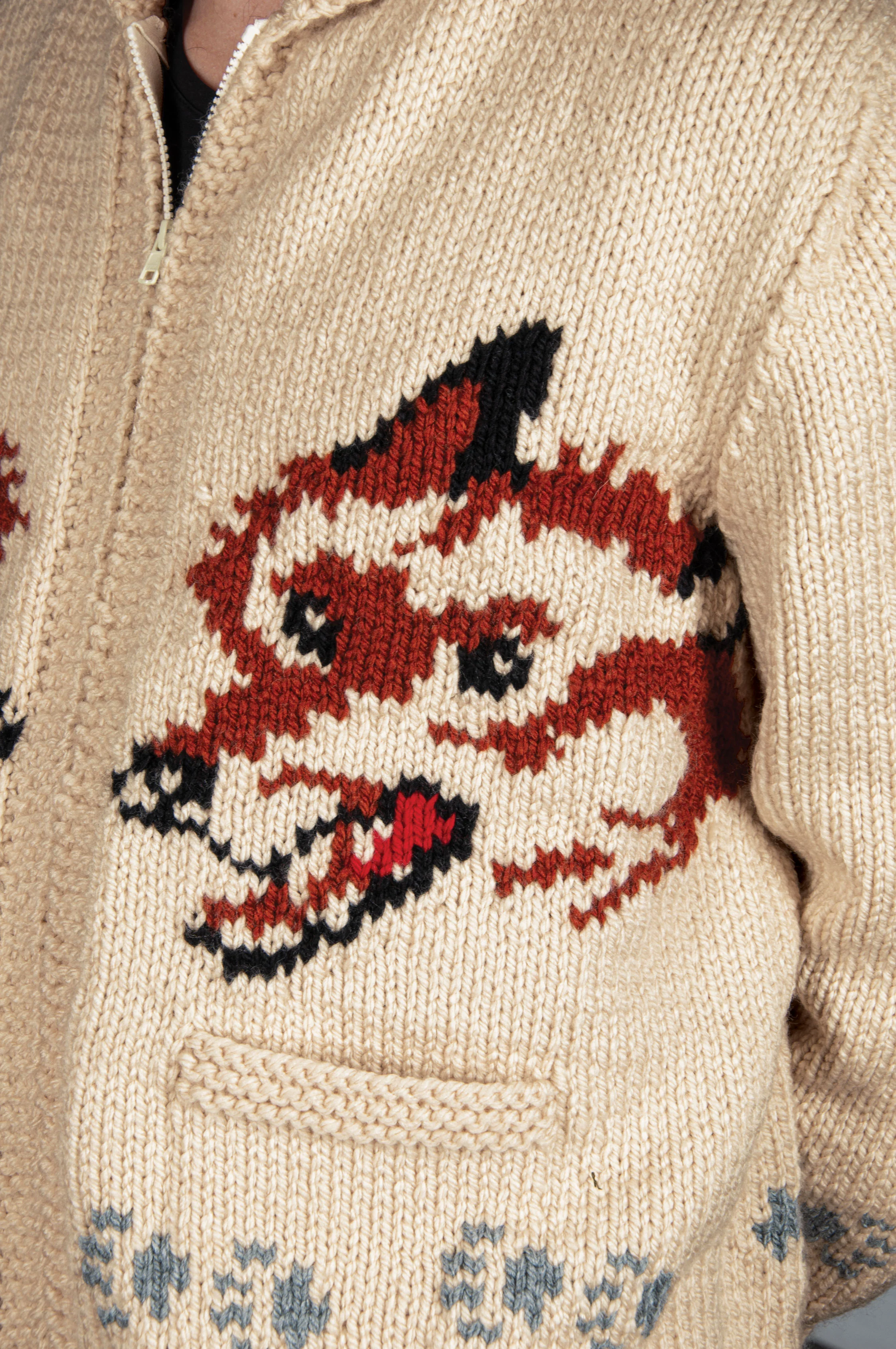 Wolf Cardigan Knit Kit (Project Hail Mary Version) - Image 15