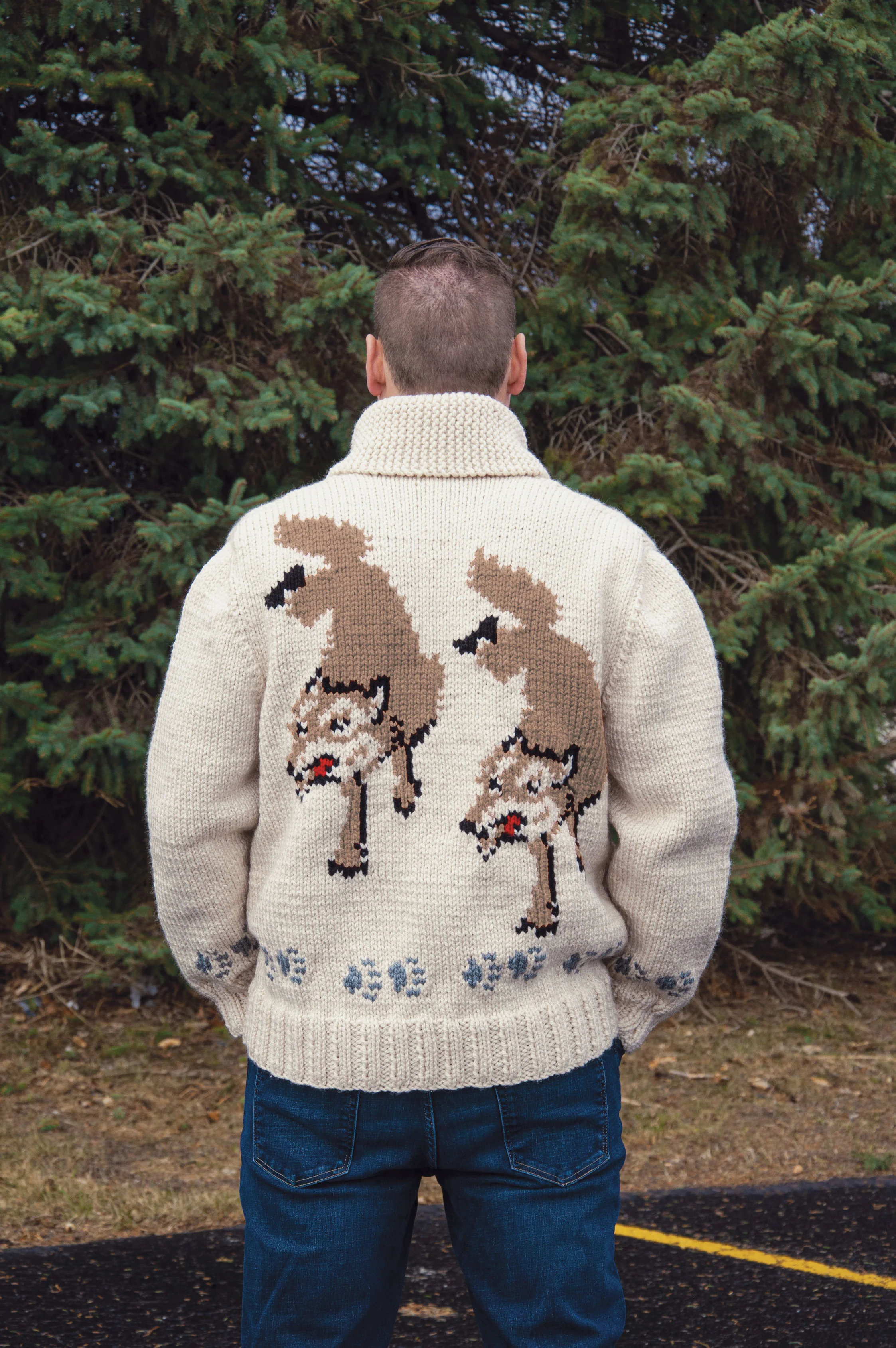 Wolf Cardigan Knit Kit (Project Hail Mary Version) - Image 19