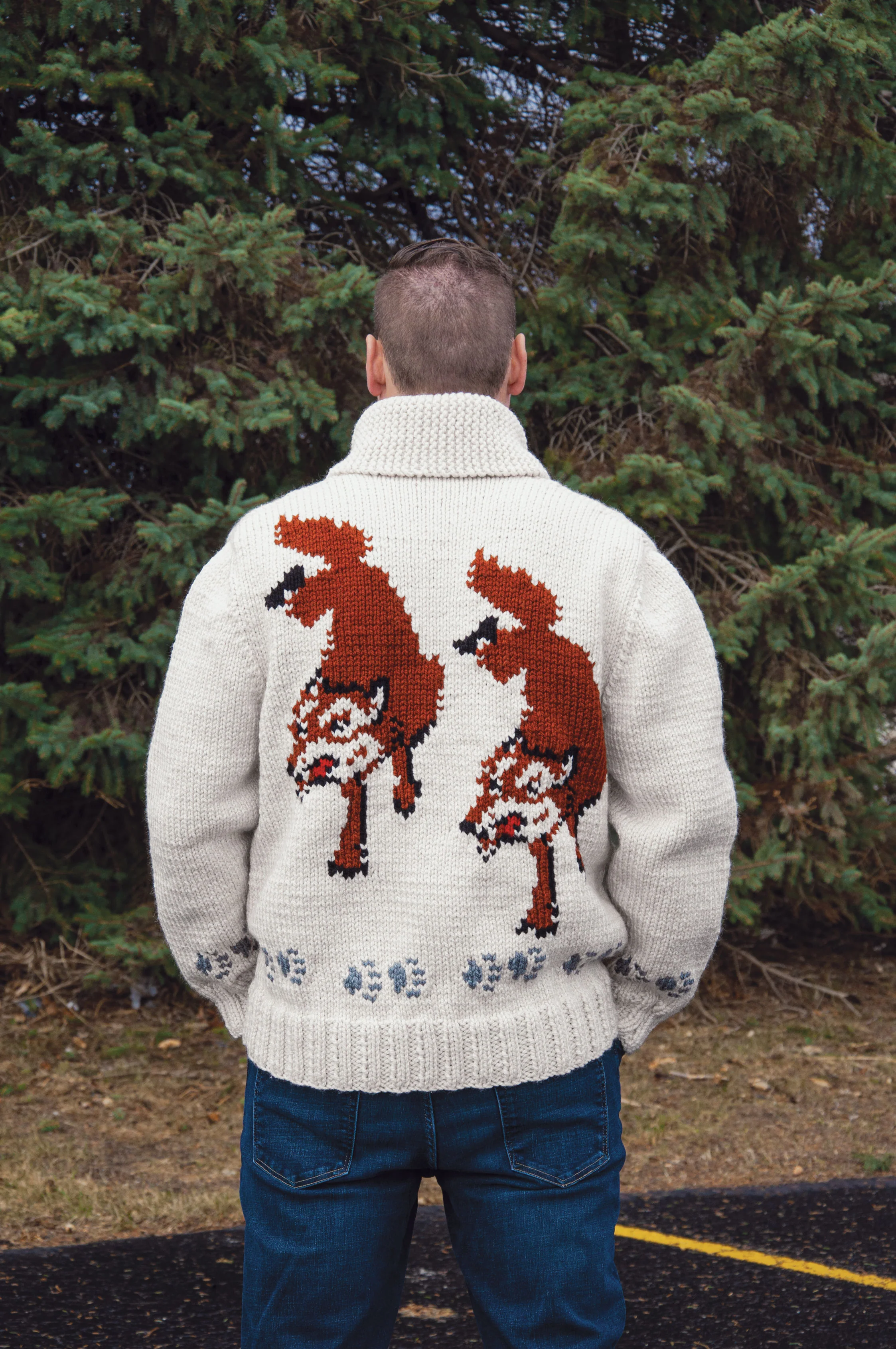 Wolf Cardigan Knit Kit (Project Hail Mary Version) - Image 23