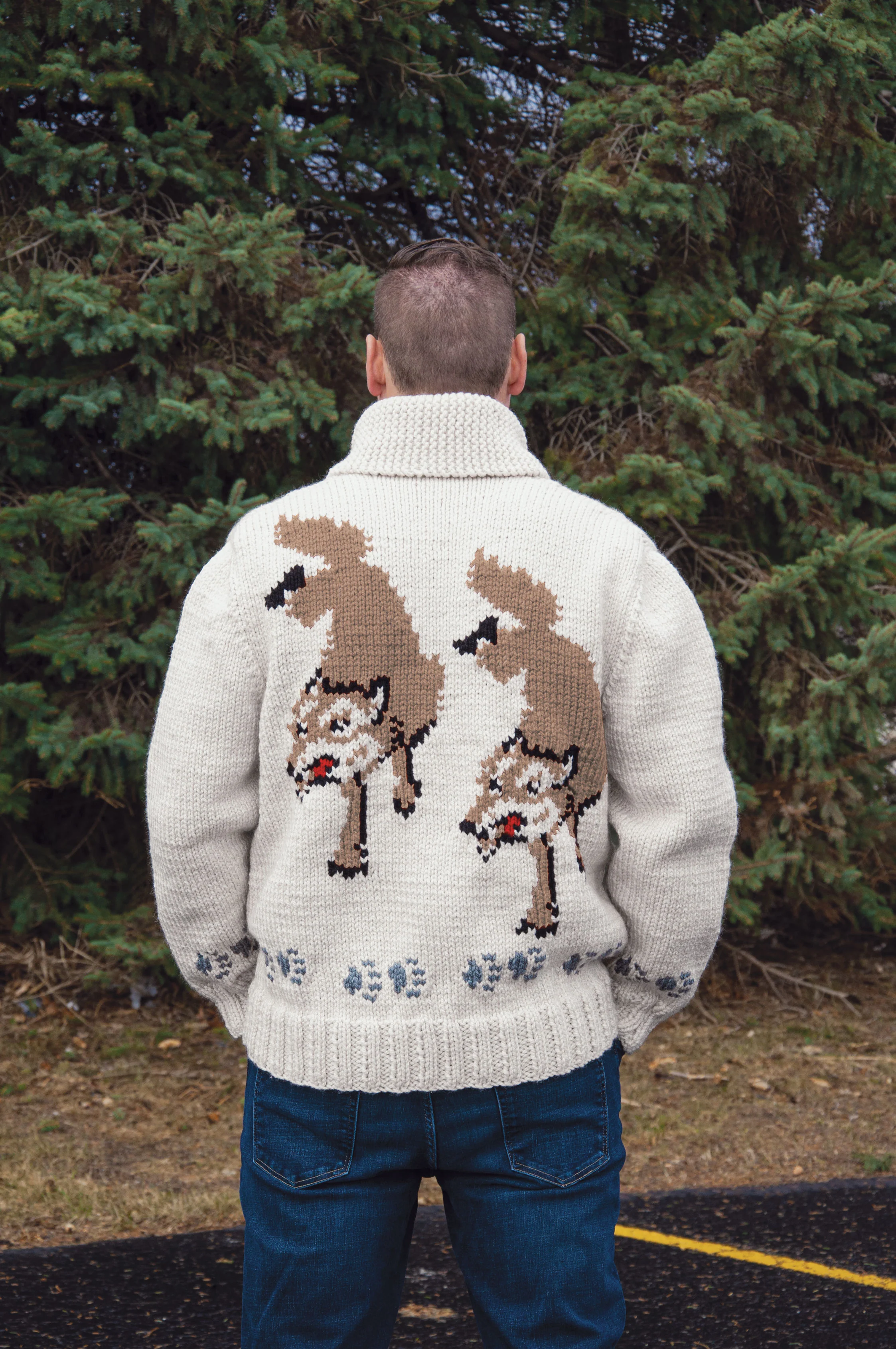 Wolf Cardigan Knit Kit (Project Hail Mary Version) - Image 25