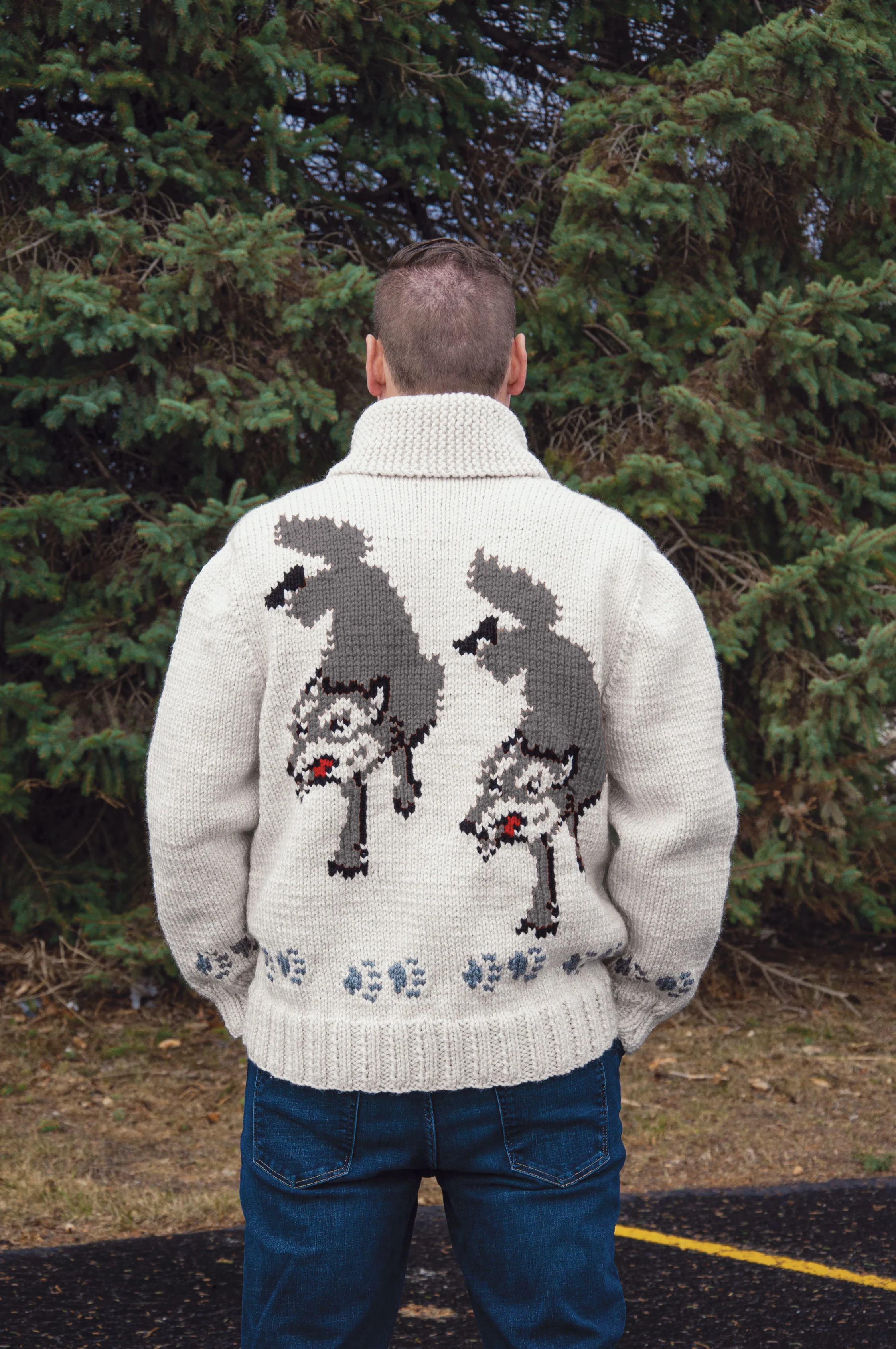 Wolf Cardigan Knit Kit (Project Hail Mary Version) - Image 27