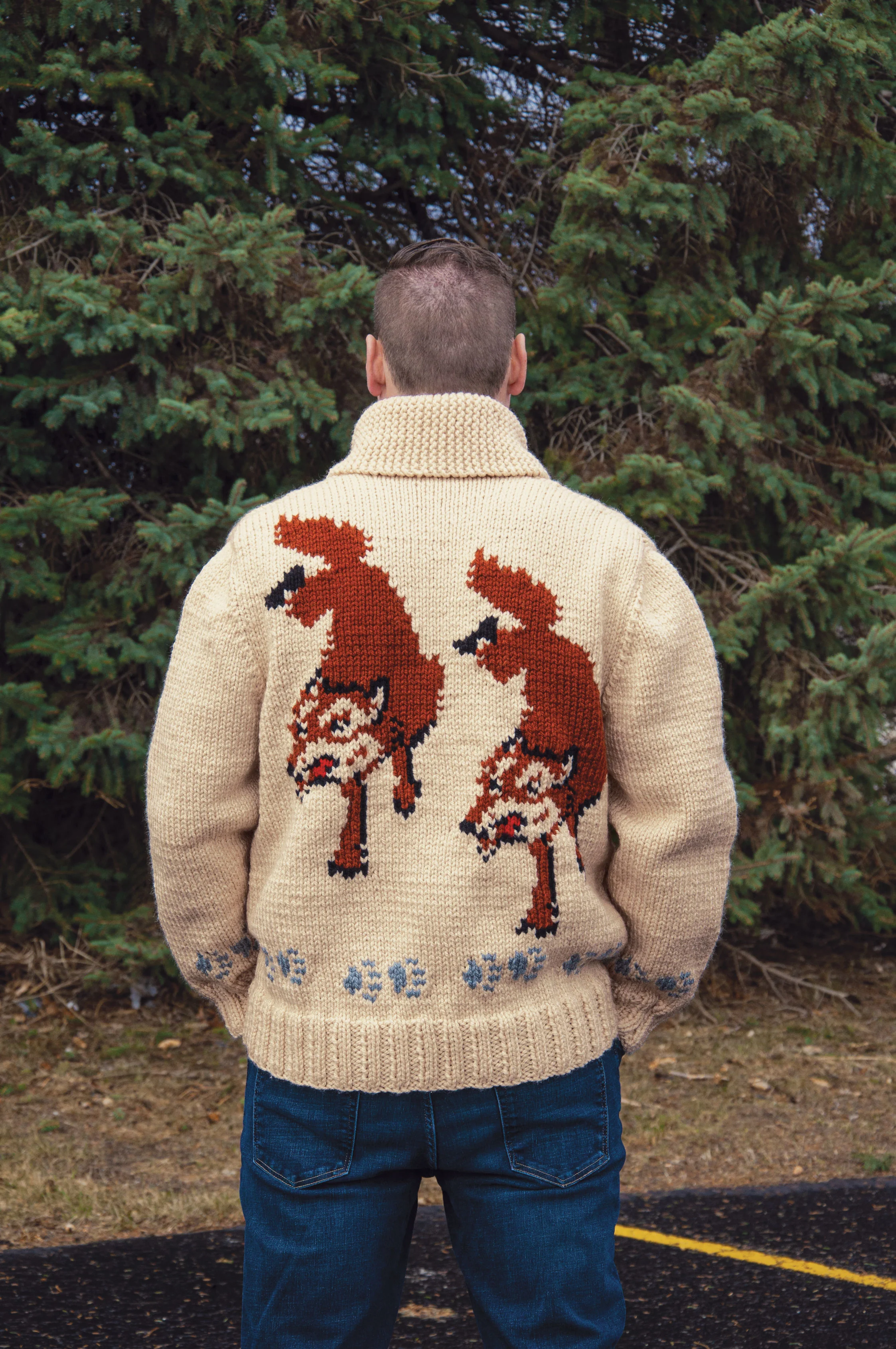 Wolf Cardigan Knit Kit (Project Hail Mary Version) - Image 29