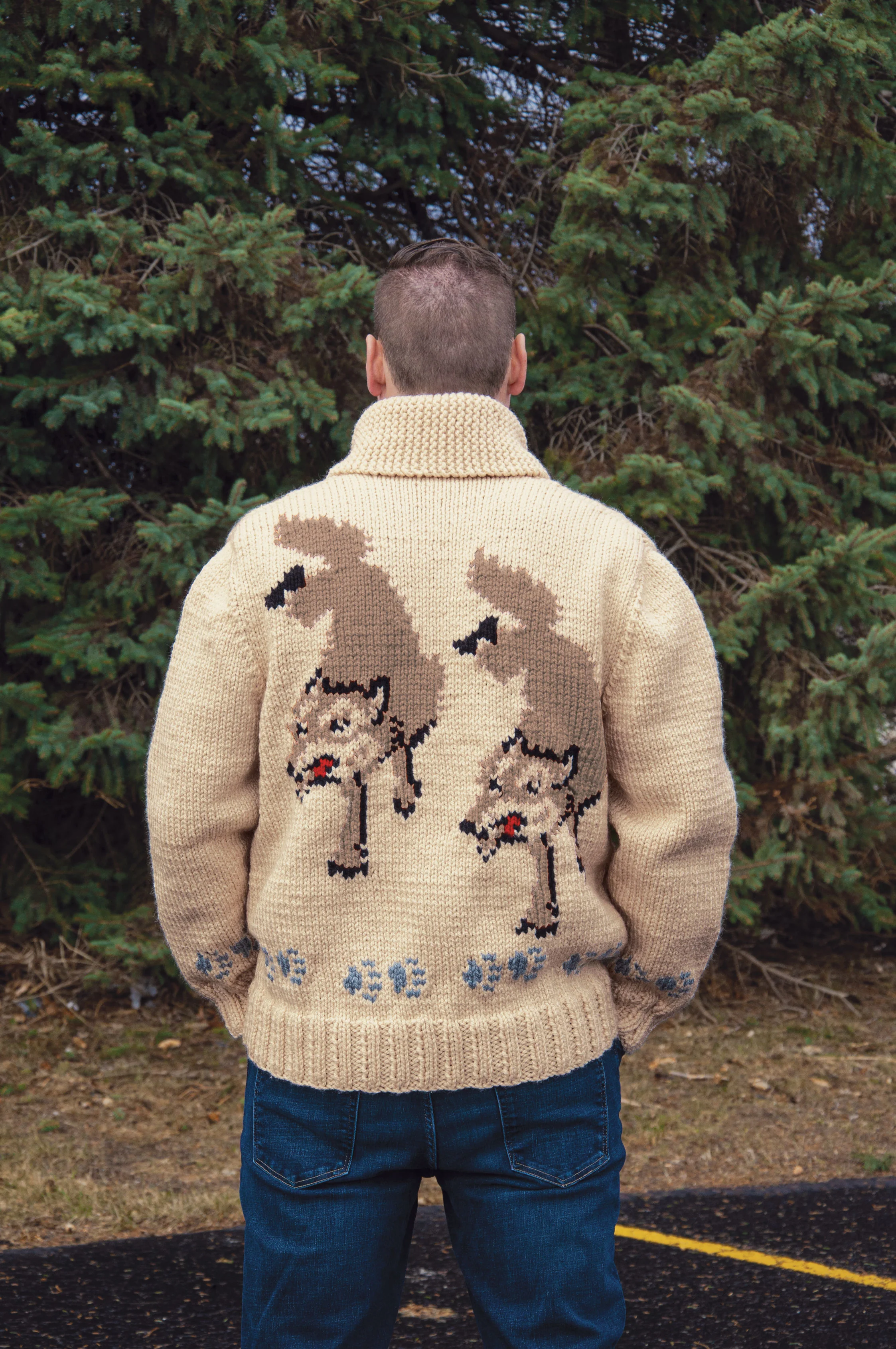 Wolf Cardigan Knit Kit (Project Hail Mary Version) - Image 31