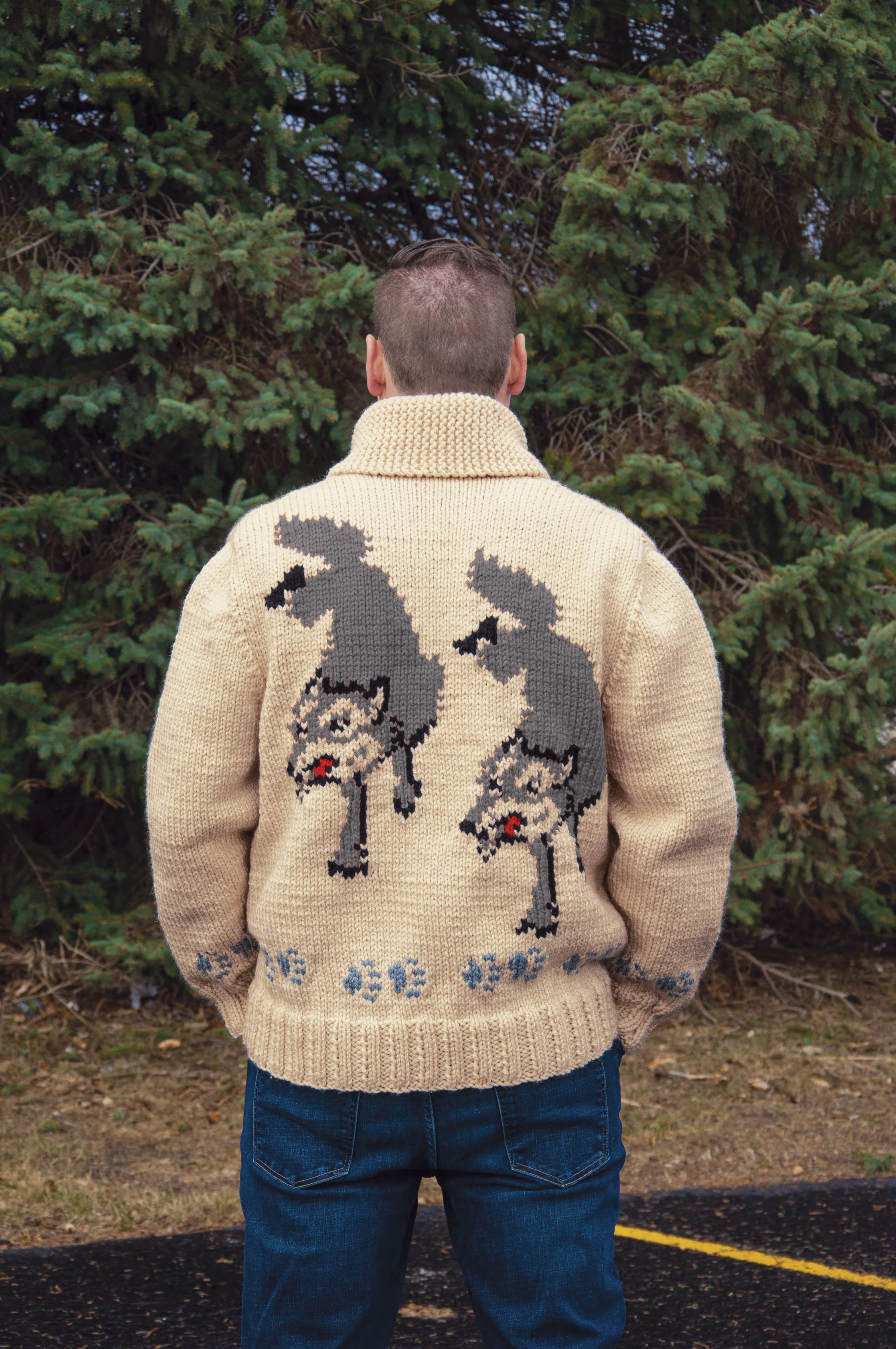 Wolf Cardigan Knit Kit (Project Hail Mary Version) - Image 33